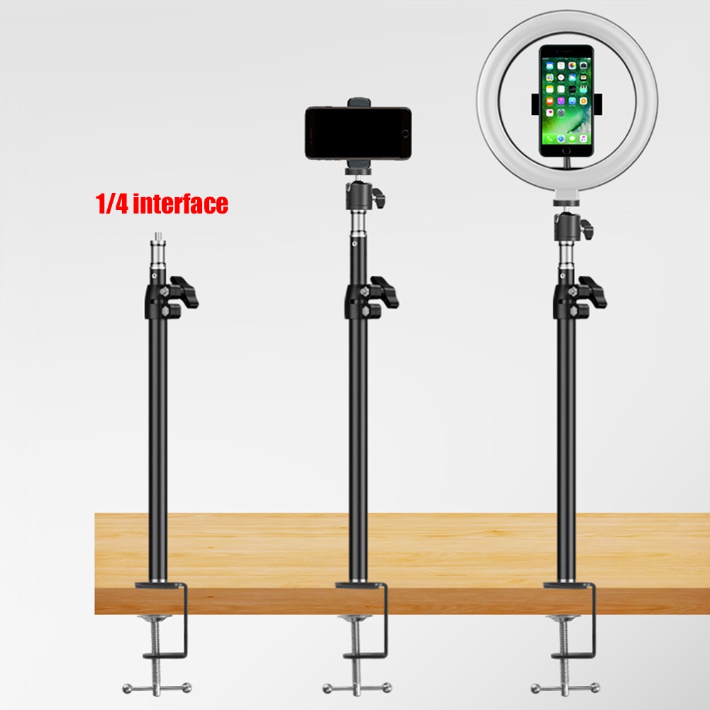 Universal Extendable Mobile Phone Tablet Holder Telescopic Stick Clip ...