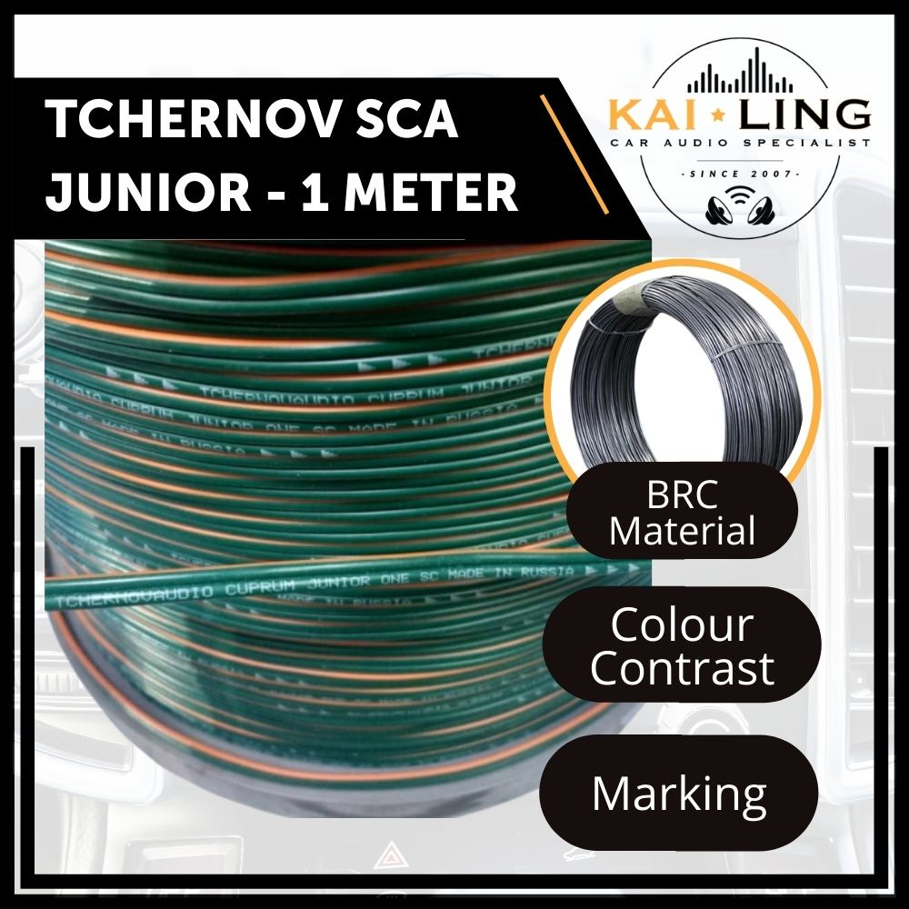 Tchernov TA-SCA-JUNIOR 1 Speaker Wiring 1 Meter Tchernov SPECIAL 2.5 ...