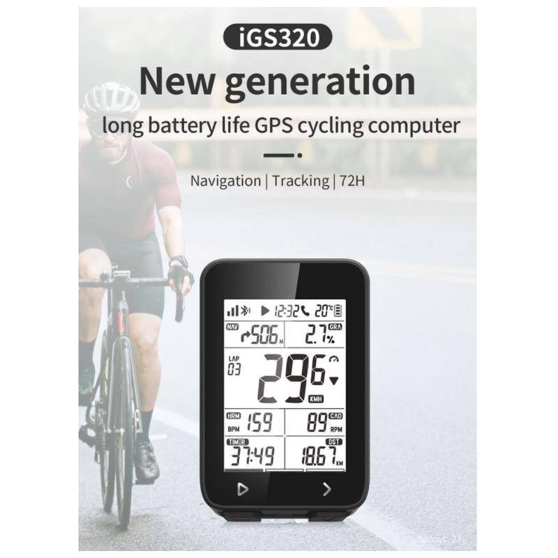 iGPSPORT iGS320 GPS Cycling Strava Trainingpeaks Automatic Tracking