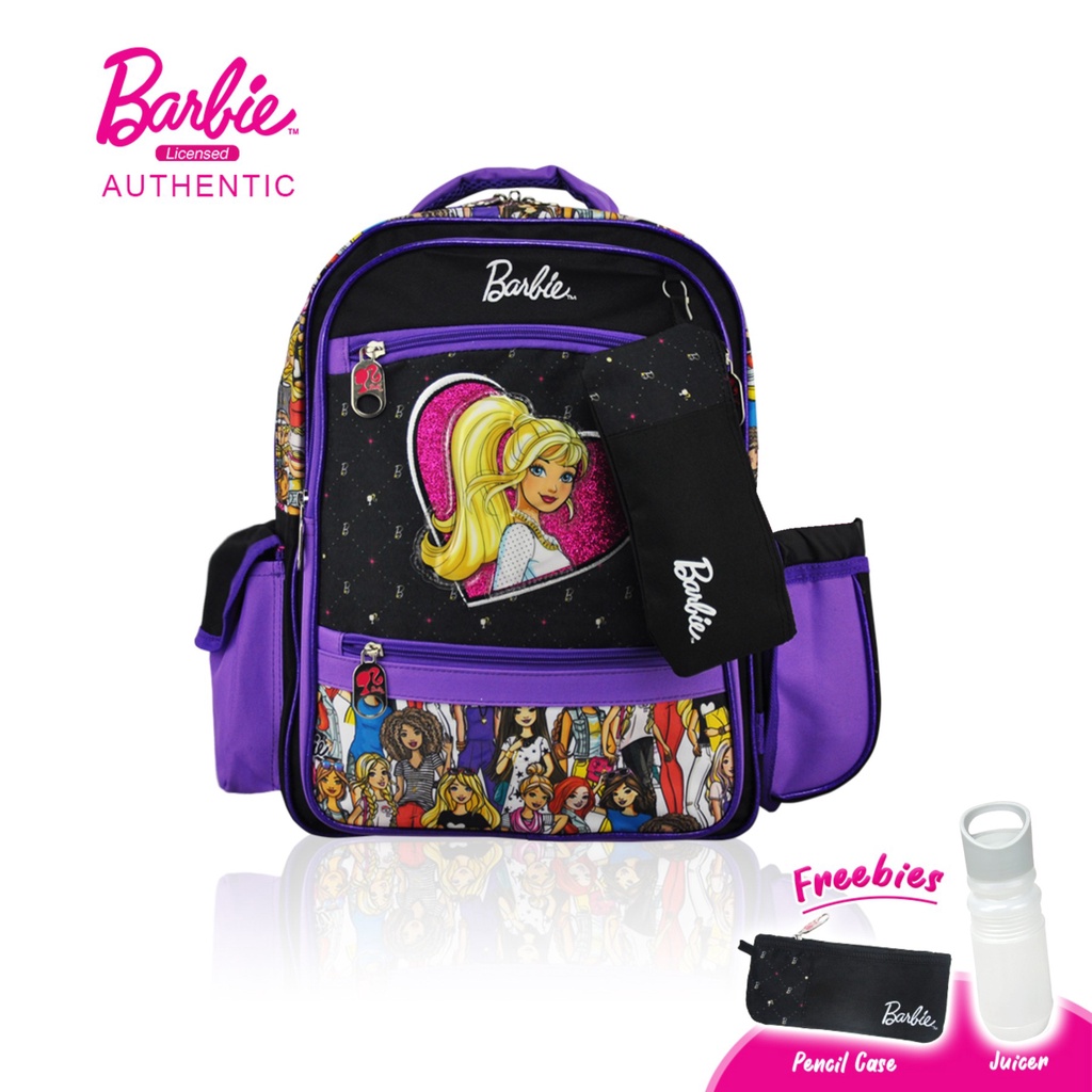 Barbie 16 Inch Backpack Barbie Heart