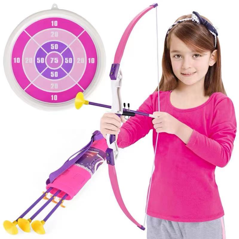 T.S High Quality Archery Set (Girls) Out Door Sport Toy Ready to Launch ...