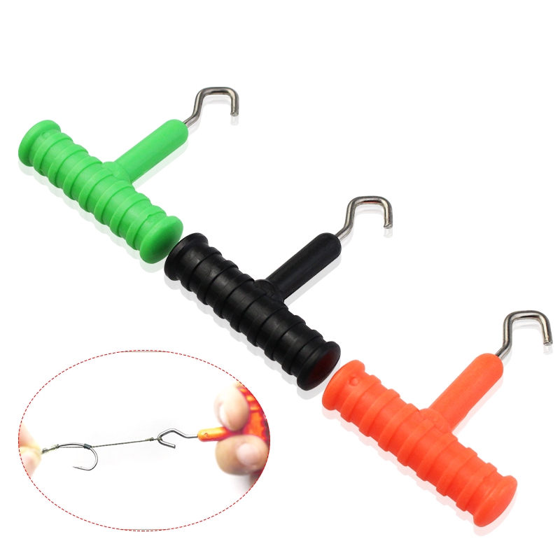 Fishing Knot Puller Assist Tool, Lijnknoopapparaat met Rod Pull Drag voor Accessoires voor zoet- en Zoutwatervissen (Blauw