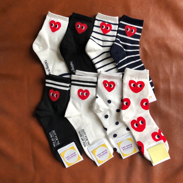 Korean Socks - Heart Socks - Iconic Socks | Shopee Philippines