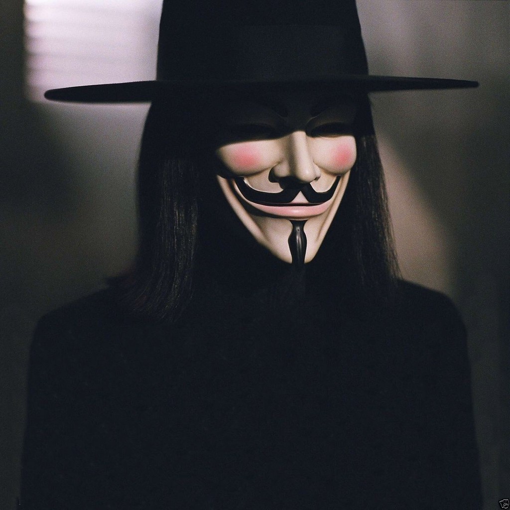 V FOR VENDETTA Mask Guy Fawkes Anonymous Halloween Cosplay Party Masks Costume Shopee Philippines