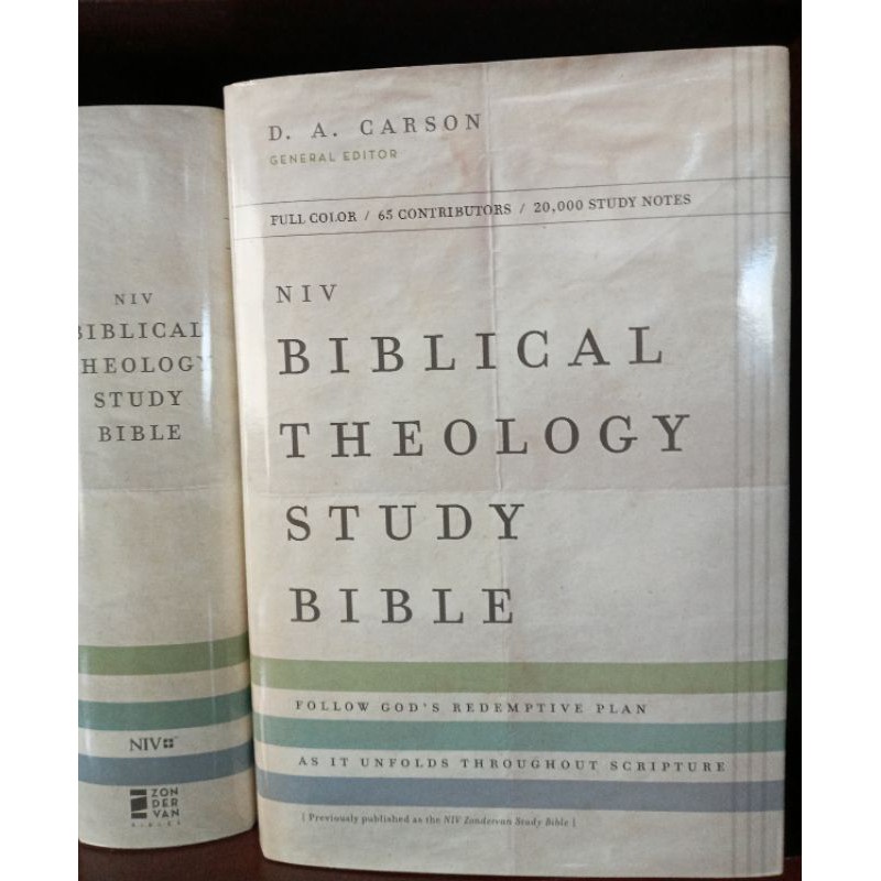 NIV Biblical Theology Study Bible (Hardcover) | Shopee Philippines