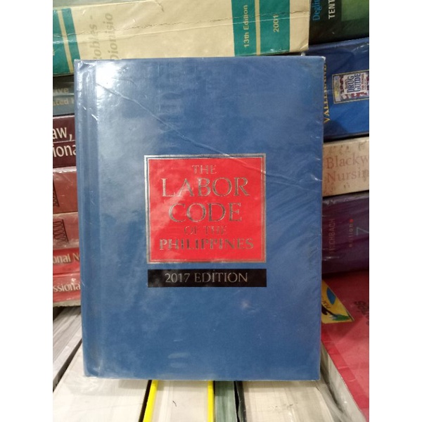 THE LABOR CODE OF THE PHILIPPINES(USED LAW BOOKS) Shopee Philippines
