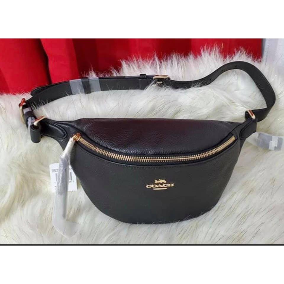 Black coach hotsell fanny pack