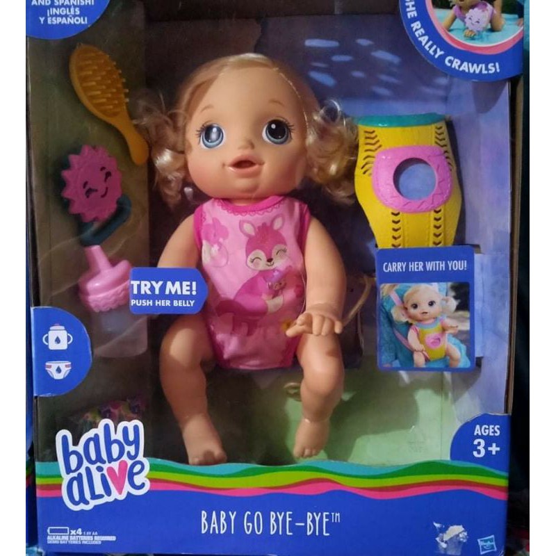 Baby alive deals go bye bye