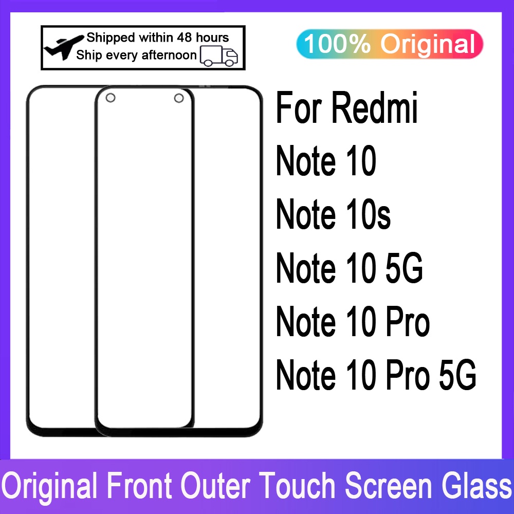 LCD Display Touch Panel Front Glass For Xiaomi Redmi Note 10 10s Panel ...