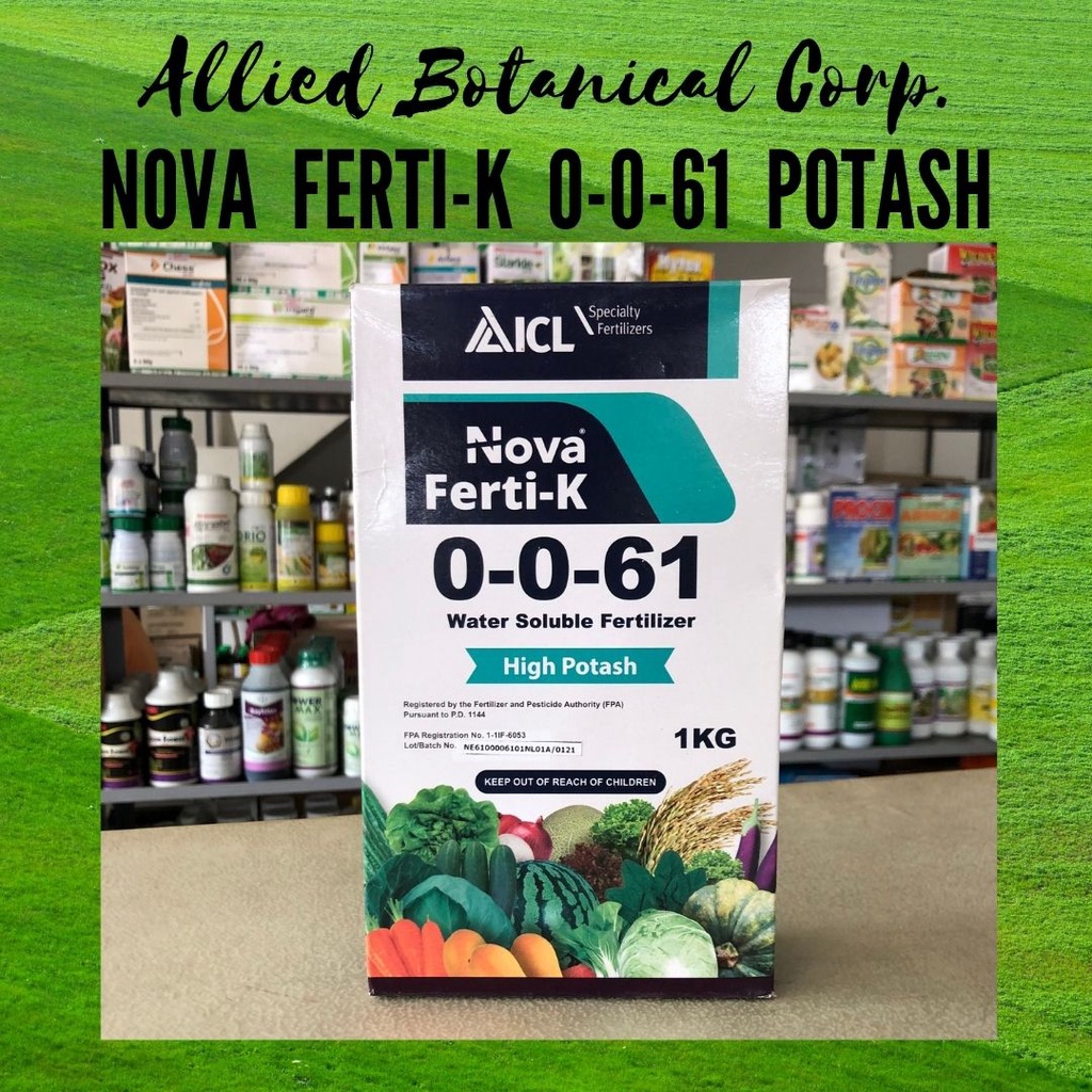 Authentic availableNova FERTI K 0-0-61 Water Soluble Fertilizer High ...