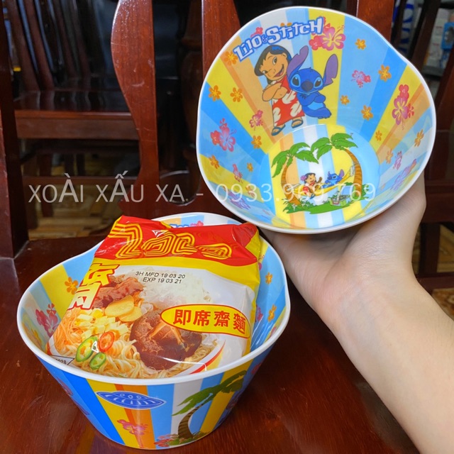 Lilo CARTOON PLASTIC RICE BOWL & CUTE STITCH (DVT: 1 PC ) | Shopee ...