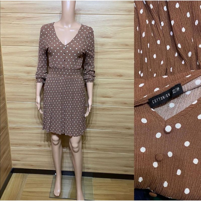 Cotton on 2025 polka dot dress