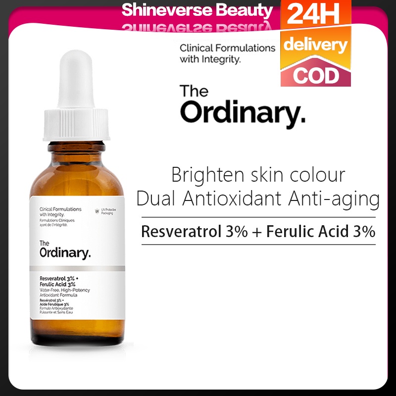 The Ordinary Resveratrol 3 + Ferulic Acid 3 WaterFree, HighPotency