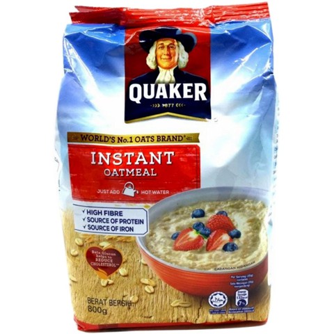 Quaker Oats Instant Oatmeal | 800g Foil | Shopee Philippines