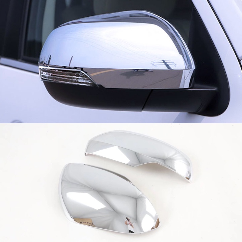 For Mitsubishi STRADA 2019-2023 chrome silver car side mirror cover ...