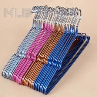 16 Quality Metal Hangers, 10-Pack, Swivel Hook, Stainless Steel Heavy Duty Wire Clothes Hangers, Heavy-Duty Clothes, Jacket, Shirt, Pants, Suit