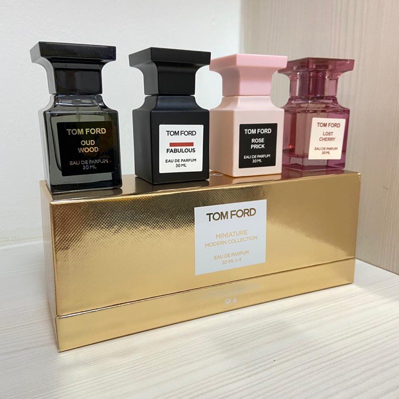 Tom Ford Miniature Modern Collection Set for Unisex Edp With 4x30ml(Sample Gift Set) Shopee