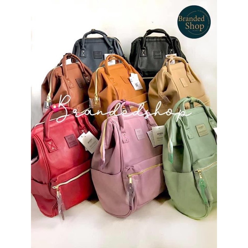 Anello leather backpack colors hotsell