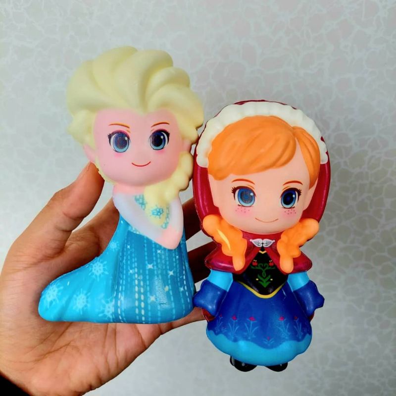 Frozen Squishy Anna Elsa 