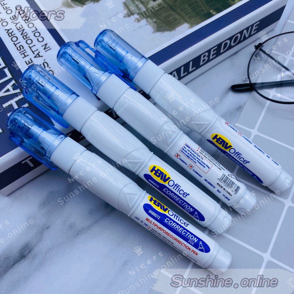 Correction Pen Quick-drying Correction Fluid White Erasure Pen