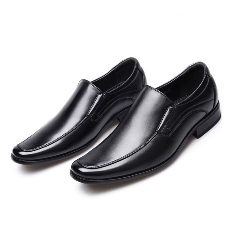 GEOGE Mens leather shoes, british loafers for business, gentleman ...