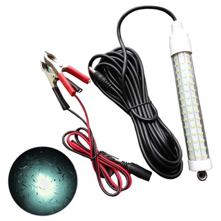 LL LED 10W Submersible Night Fishing Light 12V Underwater Fish Finder Lamp  Attracts Prawns @MY