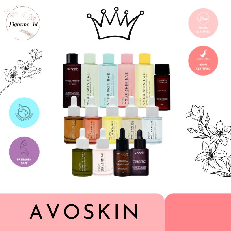 Avoskin YOUR SKIN BAE RETINOL AHA BHA PHA NIACINAMIDE VIT C RETINOL ...