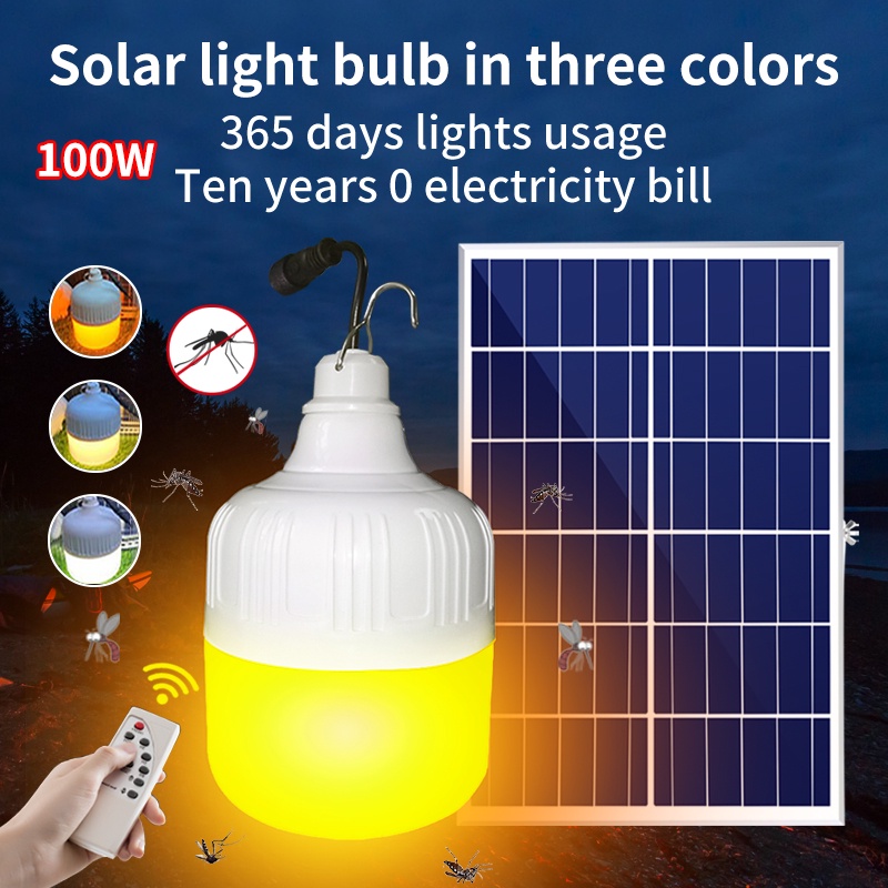 Solar light on sale bulb indoor