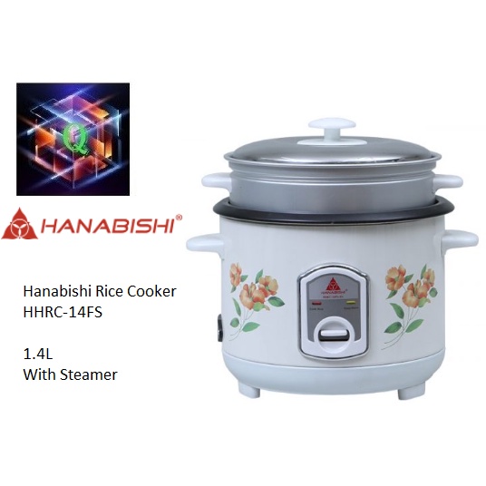 Hanabishi Rice Cooker 1.4L HHRC14FS Shopee Philippines