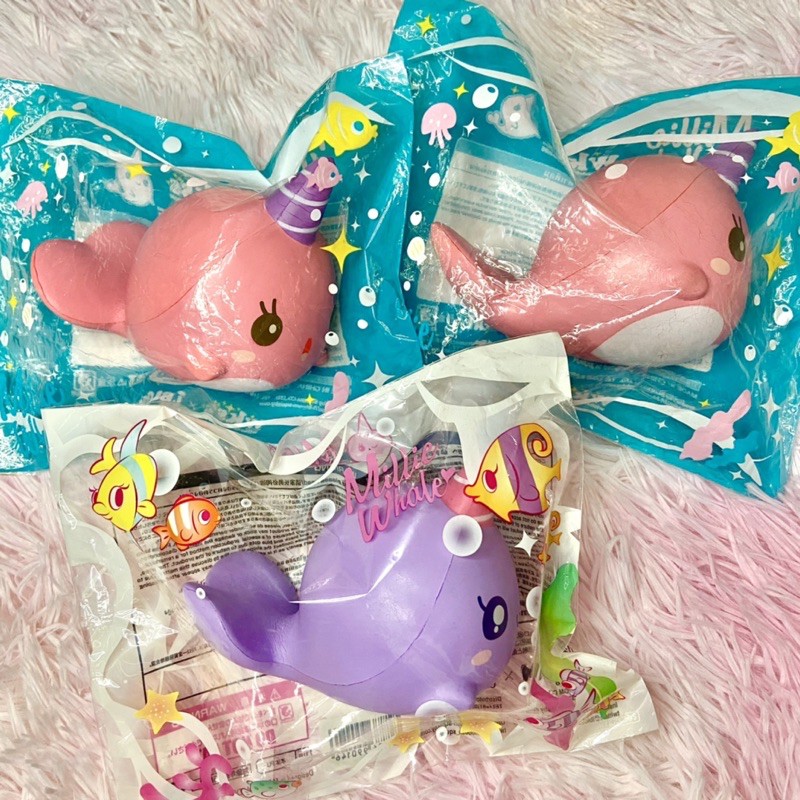 COD IBloom Millie Roxie The Whale Squishy