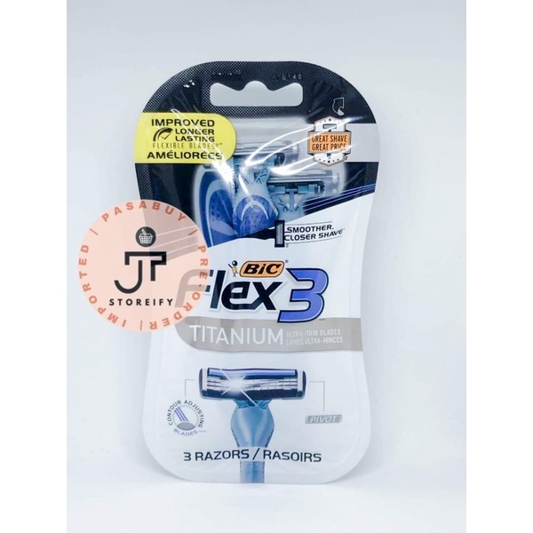 BIC Flex 3 Disposable Razors | Shopee Philippines