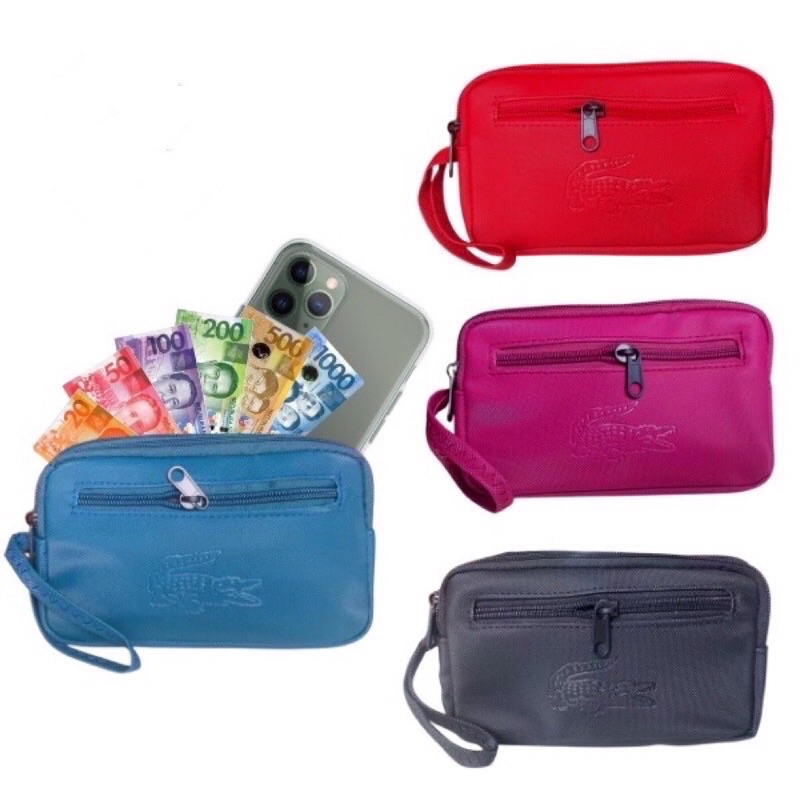 4 zipper crocodile skin pouch big pouch travel pouch Shopee Philippines