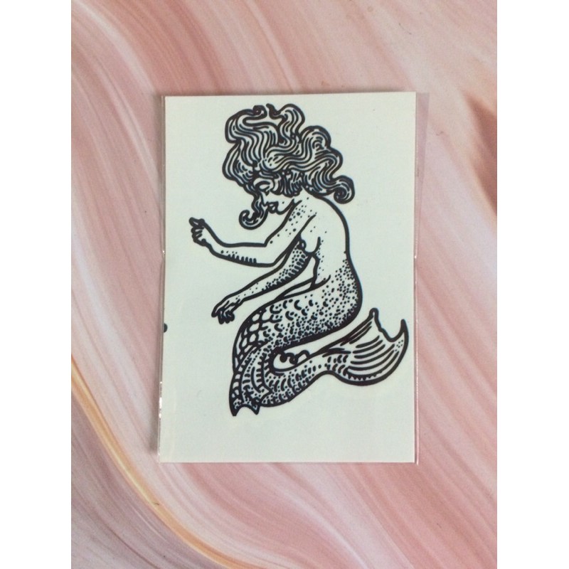 POTATOO MERMAID GIRL Temporary Tatto Sticker | Shopee Philippines