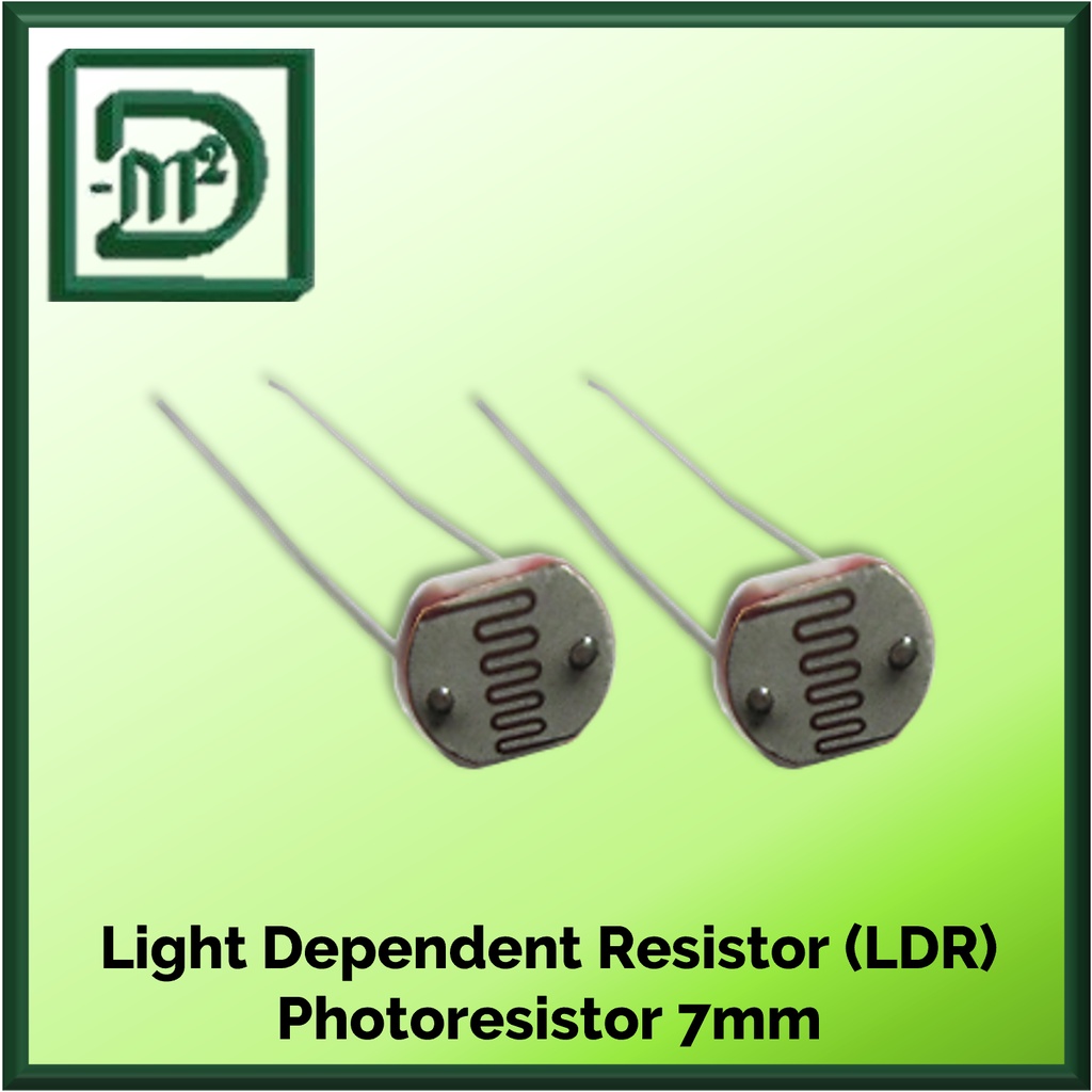 Light Dependent Resistor LDR Photoresistor 7mm (2pcs) Shopee Philippines