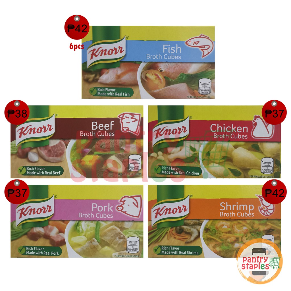 Knorr Broth Cubes (6 cubes) Shopee Philippines