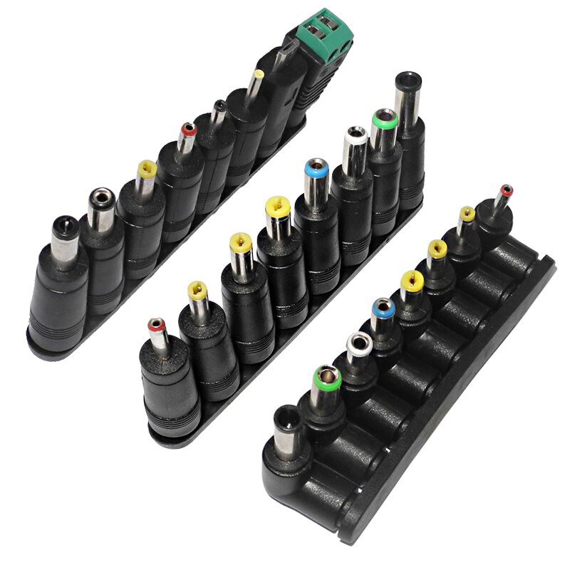 DC Power Adapter Kits Universal 5.5 mm x 2.1 mm DC AC Power Adapter Tips Connector For Lenovo