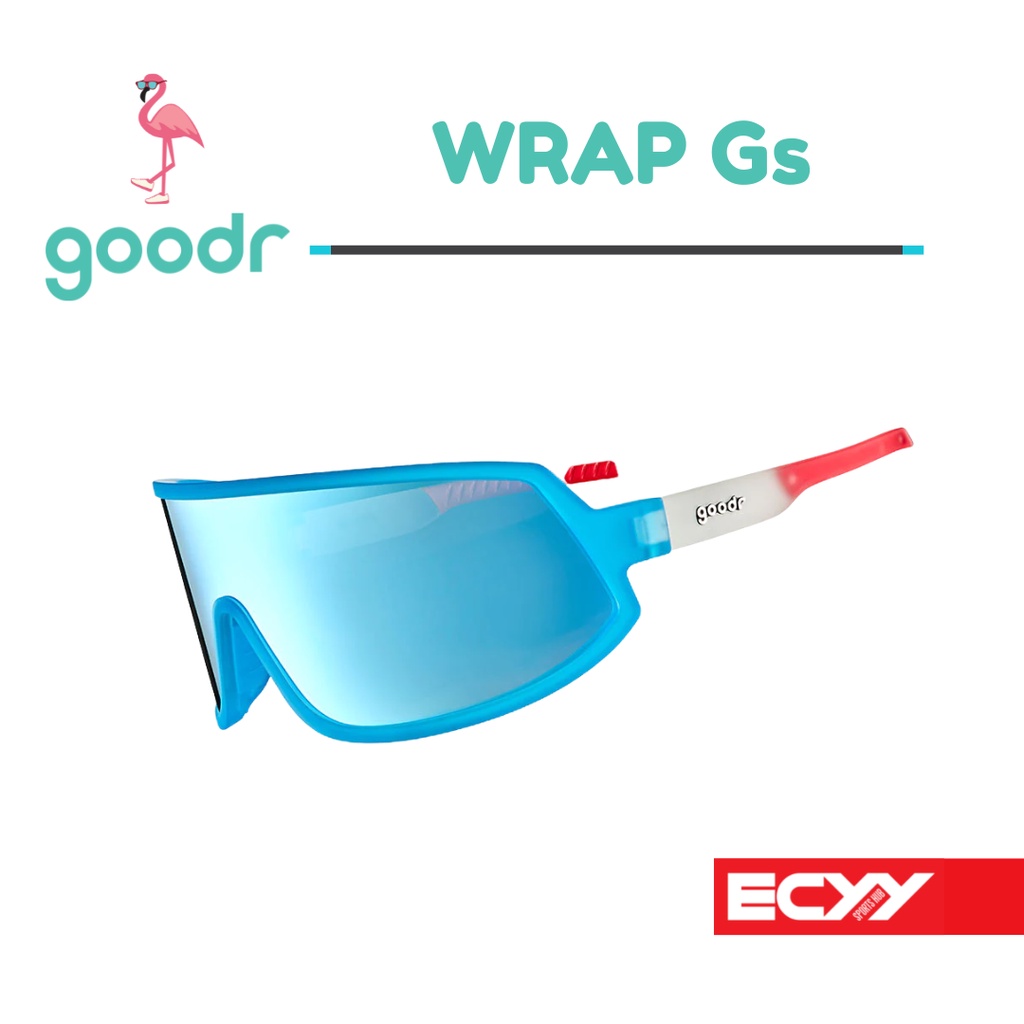GOODR Wrap G's Scream If You Hate Gravity Polarized Biking Sunglasses