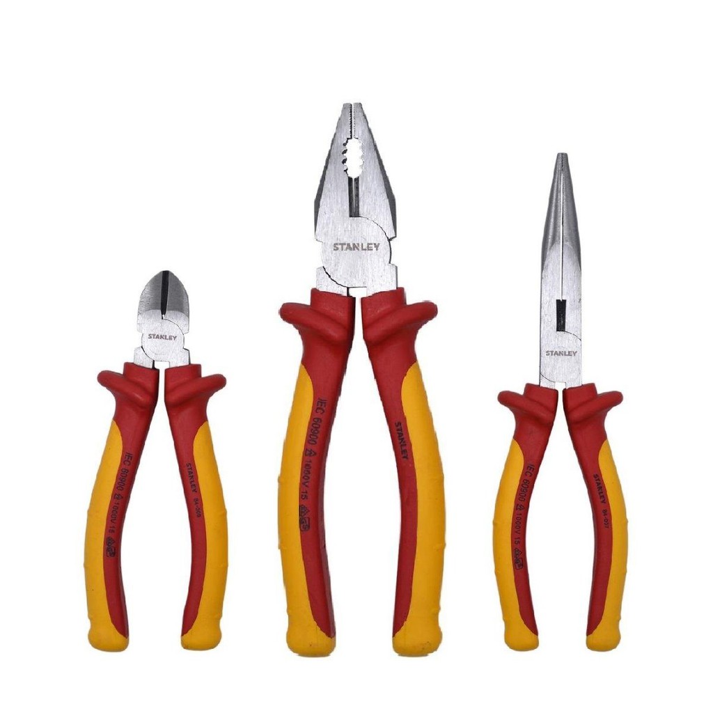 Stanley ST84011 Pliers Set 3Pc (84001 84003 & 84007) Shopee
