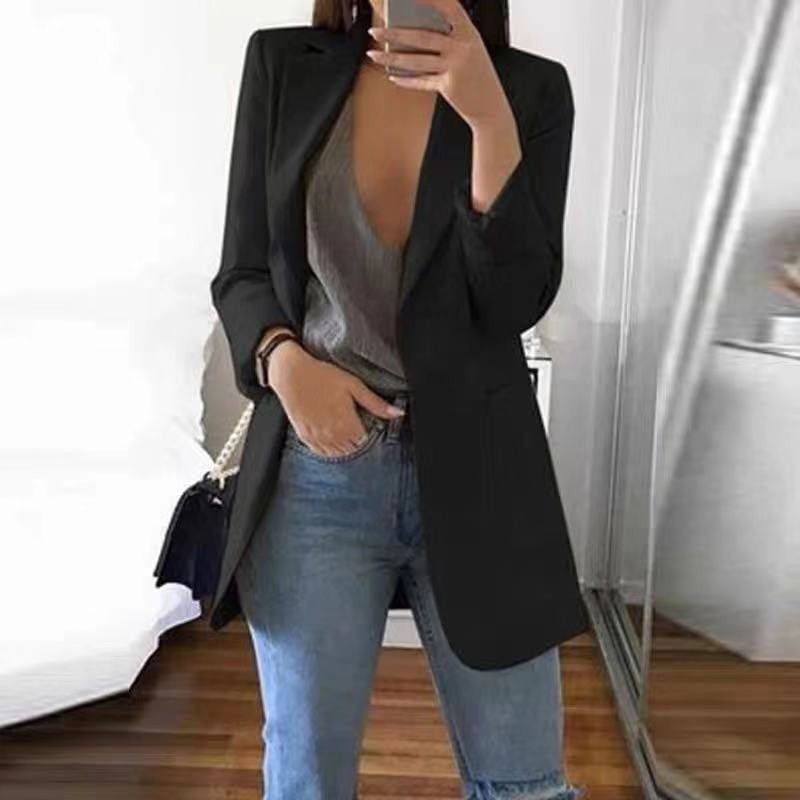 R#8052 US Formal Casual Elegant Blazer Coats For Woman | Shopee Philippines