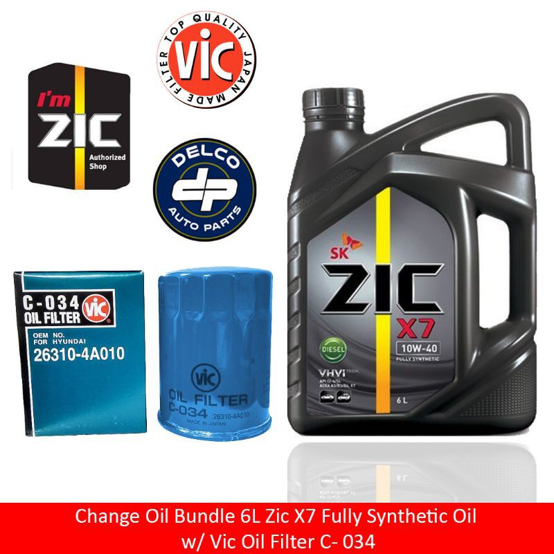 Change Oil Bundle Hyundai H100 Fully Synthetic Diesel Engine Oil ...