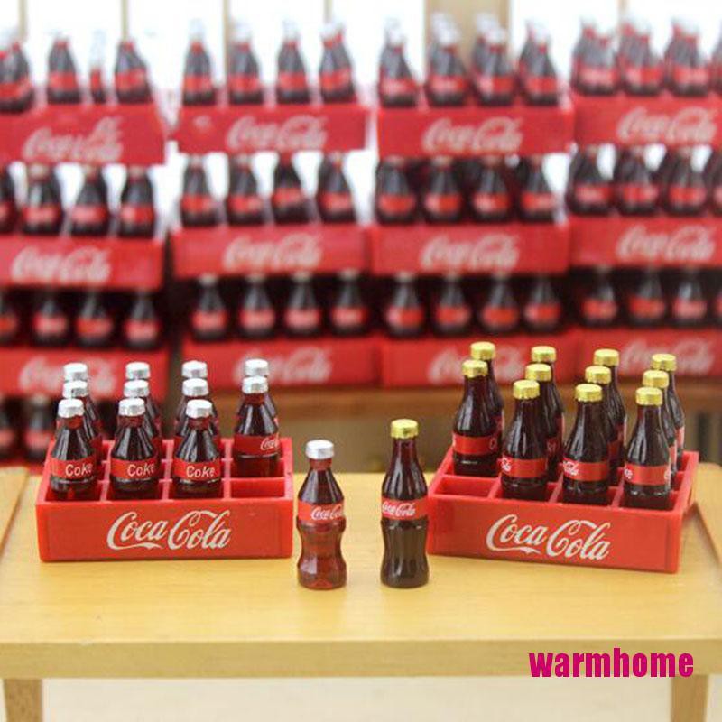 WMPH 1/12 Dollhouse Miniatures Accessories for Doll Coke Drink Kitchen ...