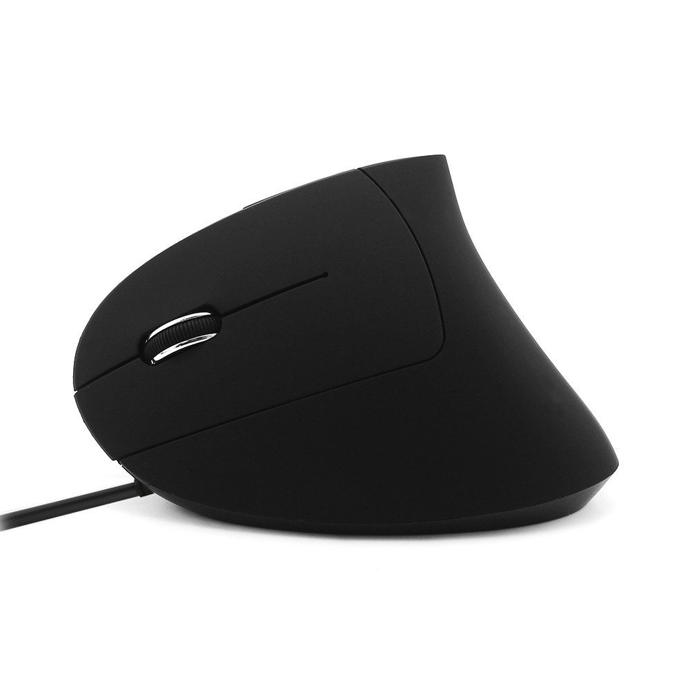 CHYI Ergonomic Vertical Wired Mouse Left Hand Computer Left Handed USB