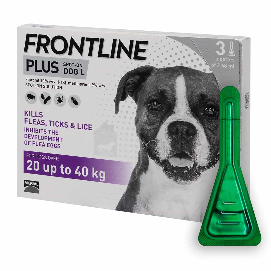 Frontline Plus (20-40kg) | Shopee Philippines