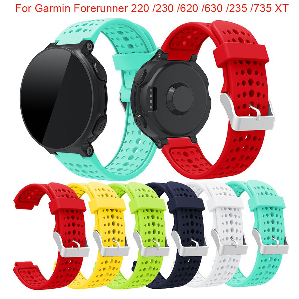Garmin Forerunner 735XT 220/230/235/620/630 Watch Band Silicone Strap  Replacement Wristband