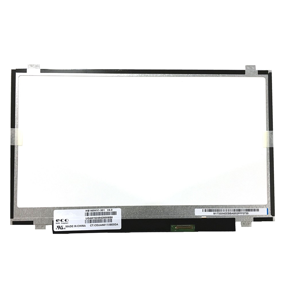 Écran Portable 14" Modèle NT140WHM-N41 V8.1 - 1366x768 - EDP 30 Broches - Neuf