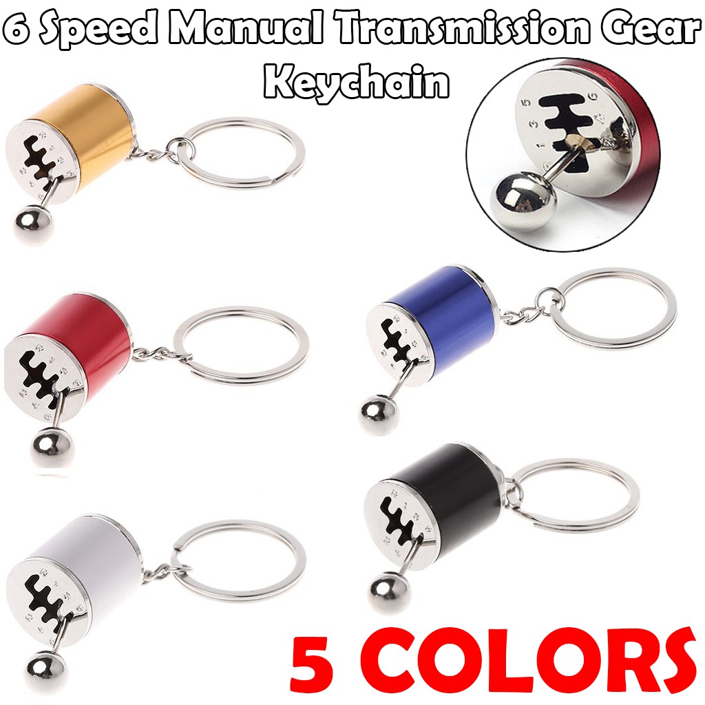 6 Speed Manual Transmission Gear Keychain Lever Metal Key Rinf Metal Pendant keychain Shopee