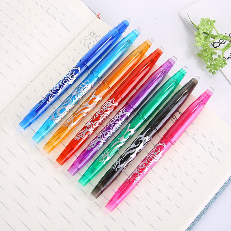 8 Colors for Choose 0.5mm Kawaii Pilot Erasable Pen Magic Gel Pen ...