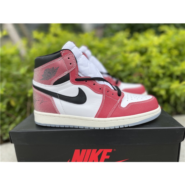 Readystock 2021 Trophy Room x Nike Air Jordan 1 High Chicago To