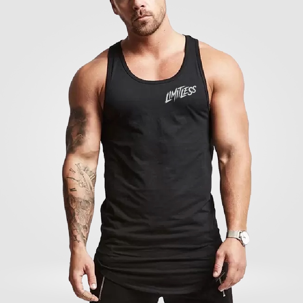 Limitless [MARCEL] Stringer Tank Top Bodybuilding Series Men's Gym ...