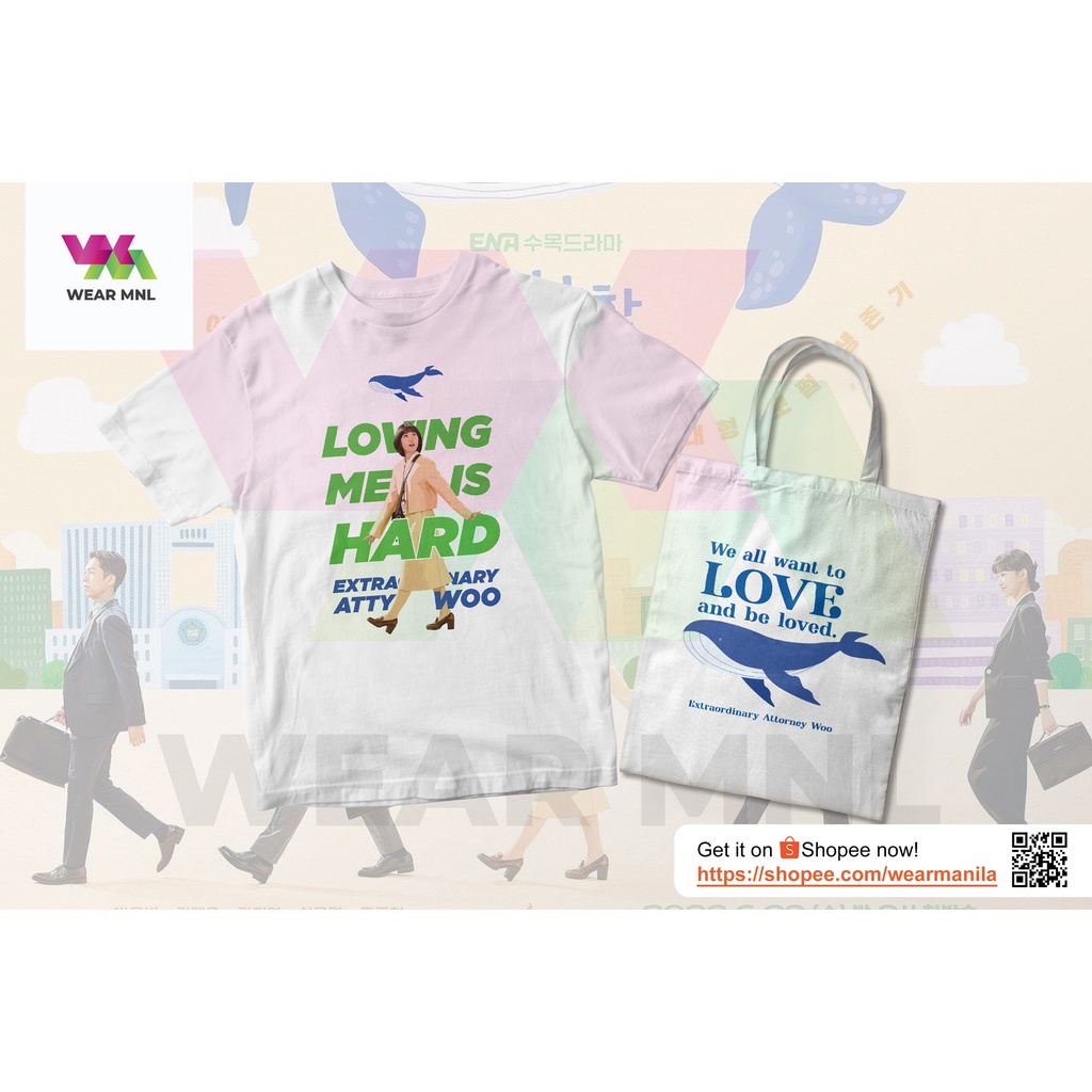 Extraordinary Attorney Woo Merchandise Roundneck Tees for Men and